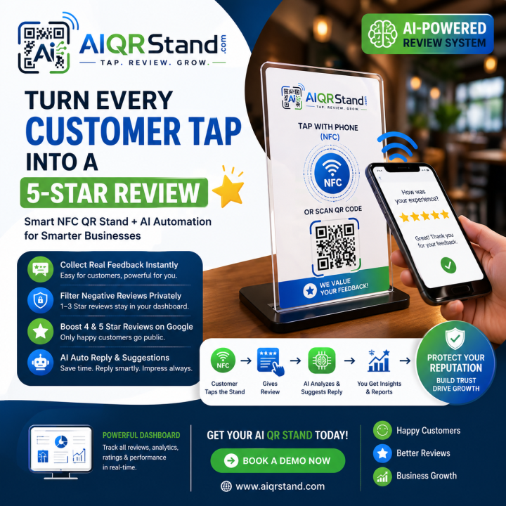 QR Stand new